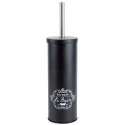12 pieces of Home Basics Paris Le Bain HidE-Away Toilet Brush Holder, Black