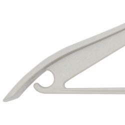 12 pieces of Home Basics Plastic Hangers, (pack Of 4), Timber Beige