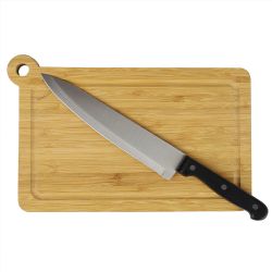 12 pieces of Michael Graves Design Bamboo Cutting Board With Finger Hole, (8" X 12")