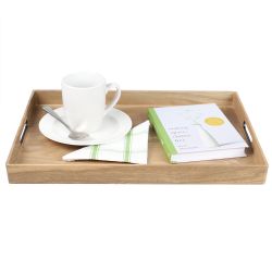 6 pieces of Home Basics WooD-Like Serving Tray