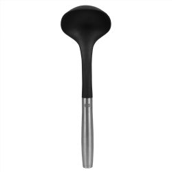 24 pieces of Home Basics Mesa Collection ScratcH-Resistant Nylon Serving Ladle, Black