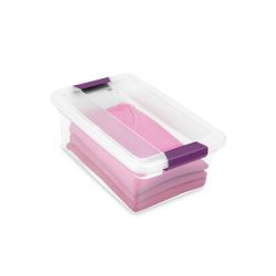 12 pieces of Sterilite 15 Quart/14 Liter Clearview Latchg  Box