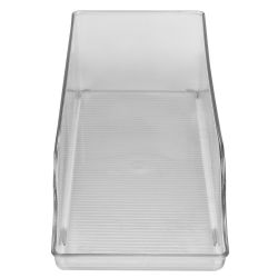 12 pieces of Home Basics Nestable Plastic Soda And Canned Food Dispenser, Clear