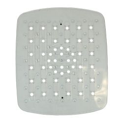 24 pieces of Home Basics Small Pvc Sink Mat, Clear