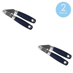 24 pieces of Home Basics Meridian Stainless Steel Garlic Press, Indigo