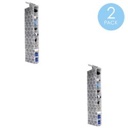 12 pieces of Home Basics Arabesque 10  Shelf NoN-Woven Hanging Closet Organizer, Grey