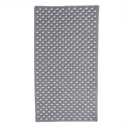 12 pieces of Home Basics Rectangular Bath Mat, Grey