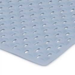 12 pieces of Home Basics Rectangular Bath Mat, Blue