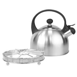 12 pieces of Home Basics Pave Round NoN-Skid Trivet