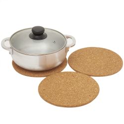 24 pieces of Home Basics 3 Piece Cork Trivet