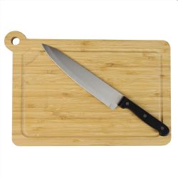 12 pieces of Michael Graves Design Bamboo Cutting Board With Finger Hole, (10" X 14")