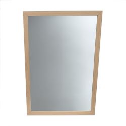 4 pieces of Home Basics 24" X 36" Wall Mirror, Natural
