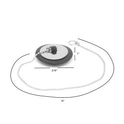 24 pieces of Home Basics Sink Stopper With Chain