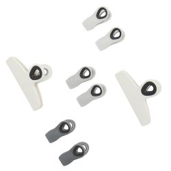 24 pieces of Home Basics Magnetic Bag Clips, (set Of 8)