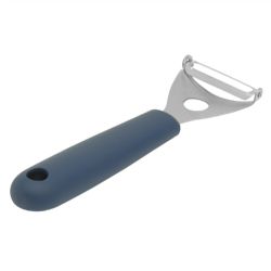 24 pieces of Michael Graves Design Comfortable Grip Stainless Steel Horizontal Vegetable Peeler, Indigo