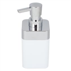 12 pieces of Home Basics Skylar 10 Oz. Abs Plastic Soap Dispenser, White