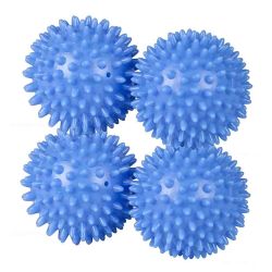 12 pieces of Home Basics Dryer Balls, (pack Of 4), Blue