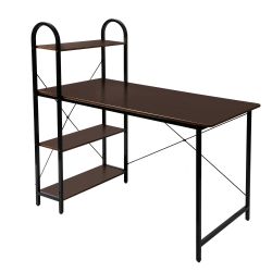 Home Basics Computer Desk With Shelves