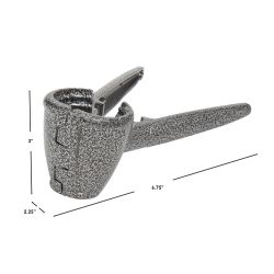 24 pieces of Home Basics Aluminum Nut Cracker, Grey