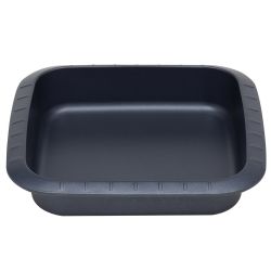 12 pieces of Michael Graves Design Textured NoN-Stick Carbon Steel Square Pan, Indigo