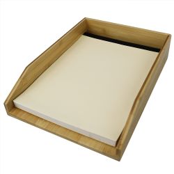 6 pieces of Home Basics Bamboo Paper Holder, Natural
