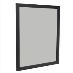 4 pieces of Home Basics Vertical Wall Mirror, Black