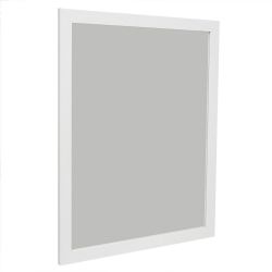4 Wholesale Home Basics Vertical Wall Mirror, White