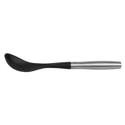 24 pieces of Home Basics Mesa Collection ScratcH-Resistant Nylon Serving Spoon, Black