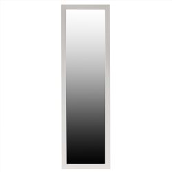 6 pieces of Home Basics Easel Back Full Length Mirror With Mdf Frame, White