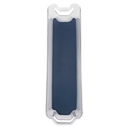12 pieces of Michael Graves Design 14.75" X 4.25" Fridge Bin With Indigo Rubber Lining