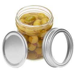 12 Wholesale Home Basics 6 Oz. Mason Jar