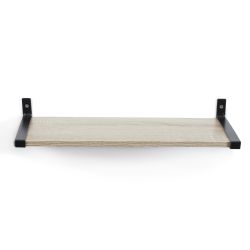 6 pieces of Home Basics 18" Wall Shelf, Loft Oak