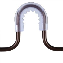 6 pieces of Home Basics No Slip 2 Tier Steel Shower Caddy, OiL-Rubbed Bronze