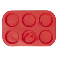 24 pieces of Home Basics 6-Cavity Silicone Muffin Pan