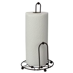 12 pieces of Home Basics Arbor Collection Paper Towel Holder With Side Dispensing Tear Bar, OiL-Rubbed Bronze