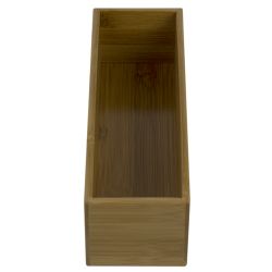 12 Wholesale Home Basics 3" X 9" Bamboo Organizer, Natural