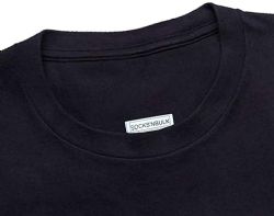 48 Wholesale Mens Cotton Crew Neck Short Sleeve T-Shirts Black, X-Large