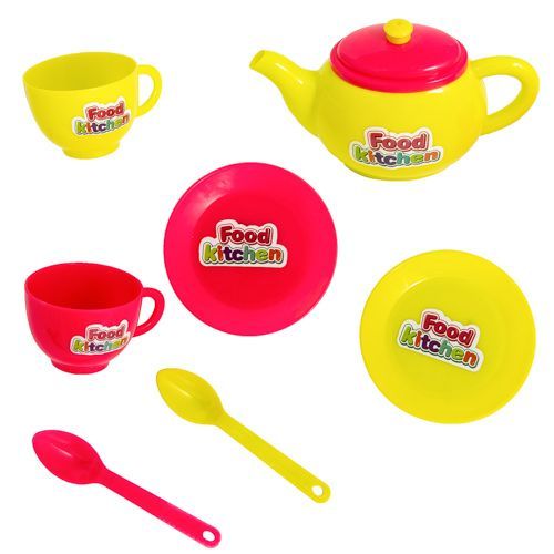 36 Wholesale Tea Time Play Set - 8 Piece Set