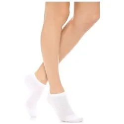 Yacht & Smith Kids No Show Cotton Ankle Socks Size 6-8 White Bulk Pack