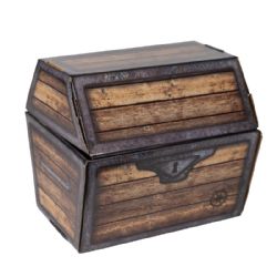 40 Pieces Treasure Chest Box - Party Novelties