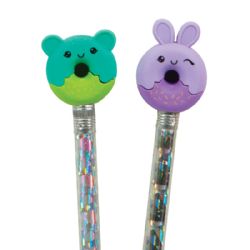 576 Pieces Donut Animal Pencil Eraser Topper - Erasers