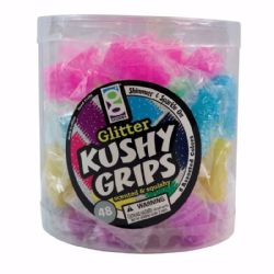 288 Wholesale Glitter Scented Kushy Grip