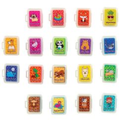 576 Pieces Totally Adorkable Scented Kneaded Erasers - Erasers