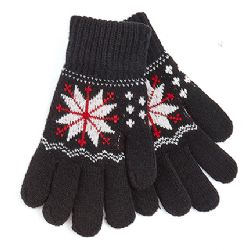 24 Pairs Kids Knitted Gloves - Kids Winter Gloves