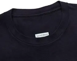 Mens Cotton Crew Neck Short Sleeve T-Shirts Black, X-Large