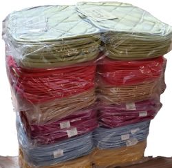 36 Wholesale 2pk 8x8 Solid Woven Pot Holder