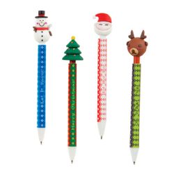 10 Wholesale 2ct. Ugly Sweater Christmas Pens