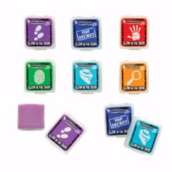 15 Wholesale 2ct. Confidential Spy Kneaded Erasers