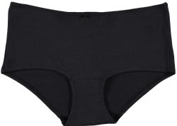 24 Wholesale Yacht And Smith 95% Cotton Women's Underwear In Black, Size Small