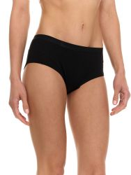 48 Wholesale Yacht And Smith 95% Cotton Women's Underwear In Black, Size Medium